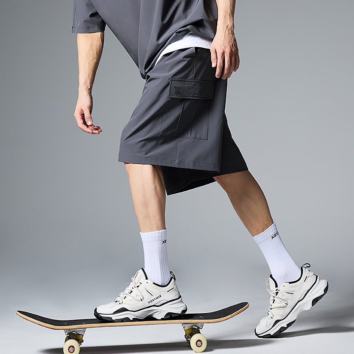 XML2PS1106 Cool Woven Bermuda Cargo Shorts BOTTOM