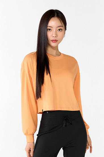 XWFLT02H3 Cream Orange Top