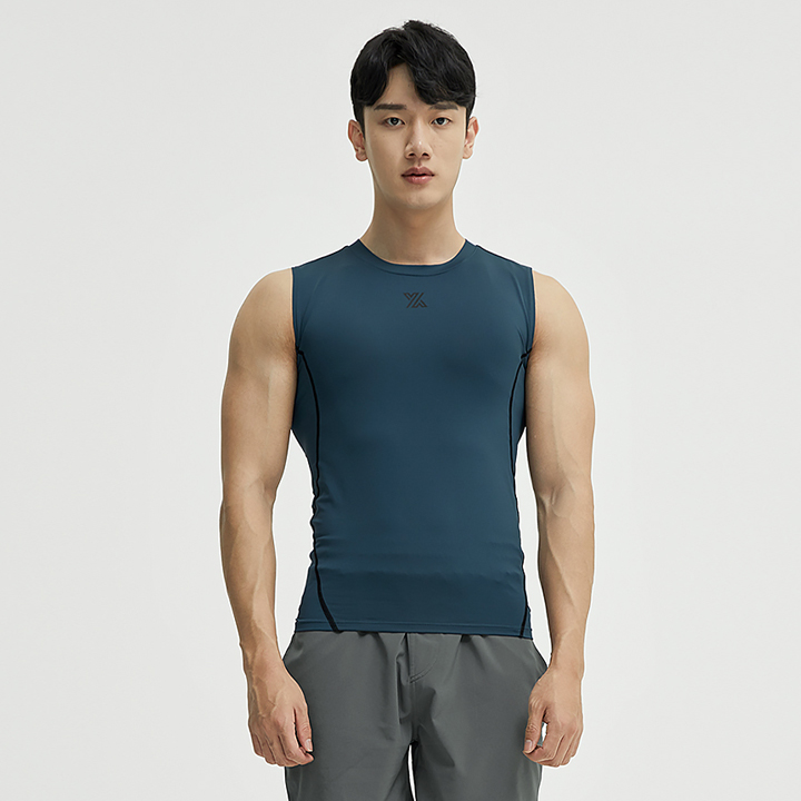 XT0108T Muscle blue Top