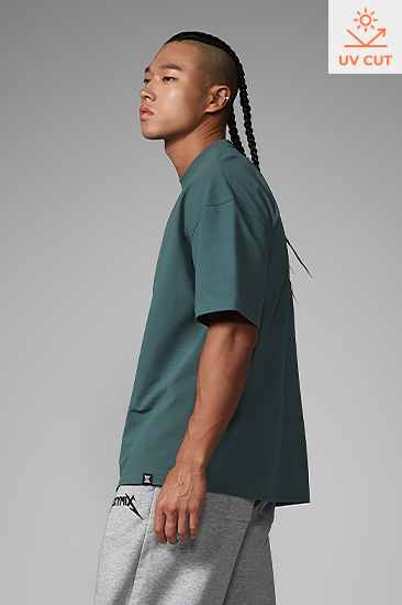 XML2TS1101 NX Men's Heavy Cotton Overfit Short sleeve TOP