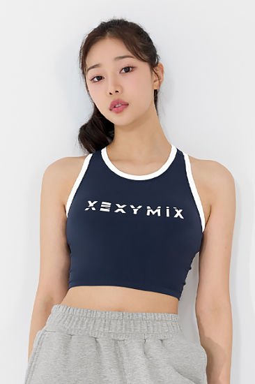 XT4343G Peony Navy Top