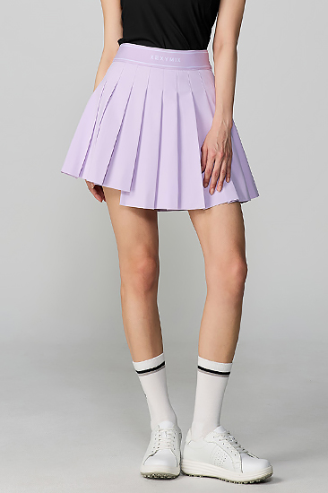 XGFSK02H2 unbalance Pleats Kyurot Skirt 2.0 Bottom