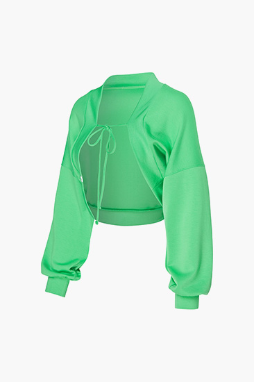 XWFLT05H3 Bright Green Top