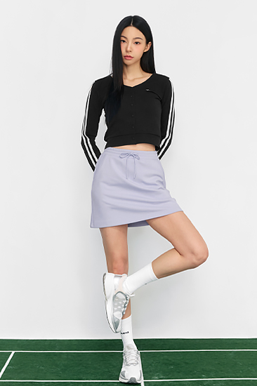 XFK1RK1101 Basic Life Skirt BeLoved Purple BOTTOM
