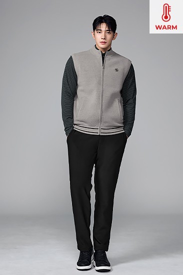 XMMPT01H4 All-Day Fleece-Lined Slacks BOTTOM
