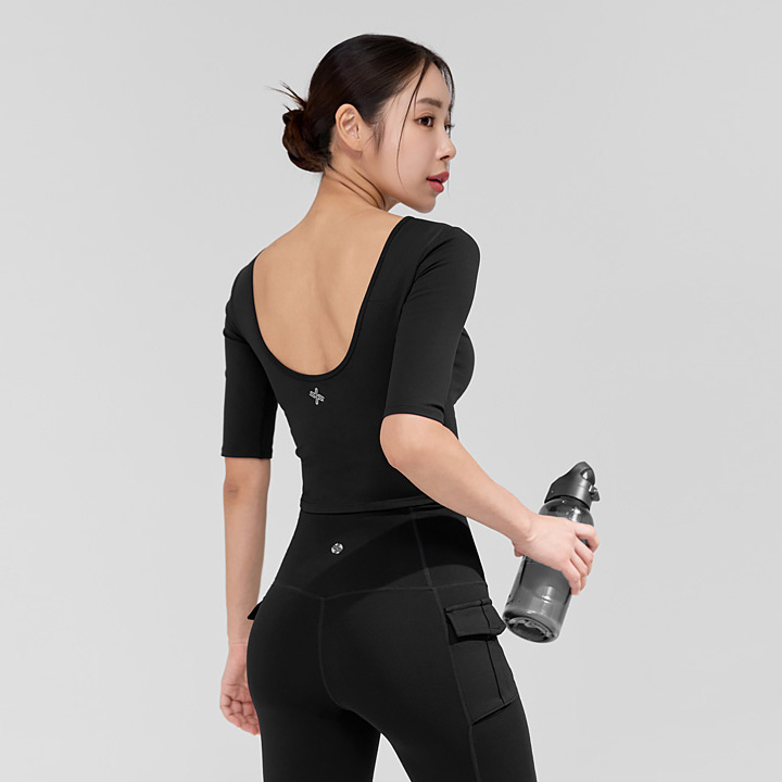 XWFBR03H2 Inpad Wide Neck 5 Short TOP