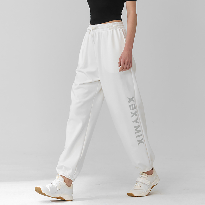 XFK1PT1101 Lettering Big Logo Loose Fit Jogger Pants BOTTOM
