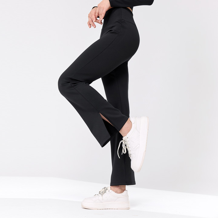 XWFTP03H3 Stretch Formal Boots Cut Slit Pants BOTTOM
