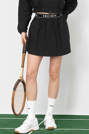 XFK1RK1102 Light Woven Two-in-One Skirt BOTTOM