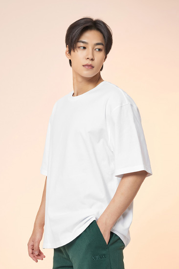 XMMST01J2 XXMX large logo overfit Short Top