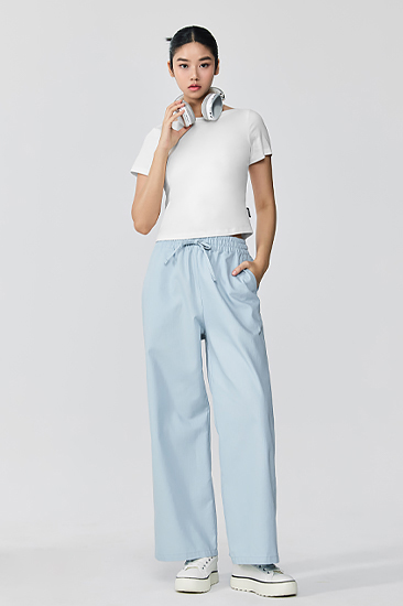 XFK1PP1105 Weardenim all-banding wide pants BOTTOM