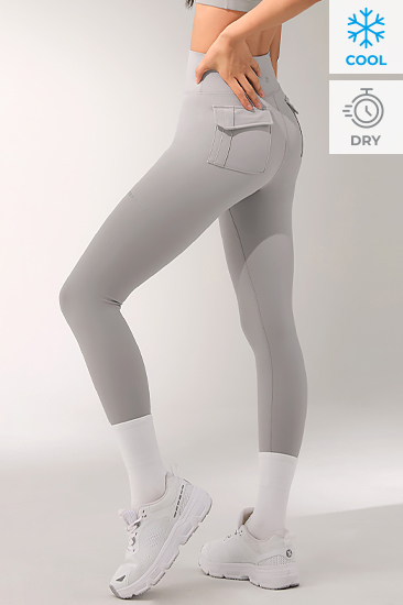 XWFLG21J3 Black Label Signature 360N Hip Pocket Leggings Bottom