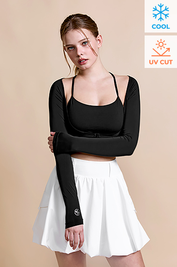 XFL5UT2044 Ice Cooling Mesh Bolero Base Layer Top