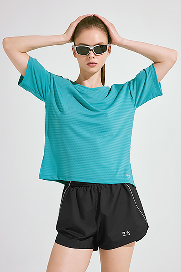 XFK3TS1003 RX All-Mesh Slit Short TOP
