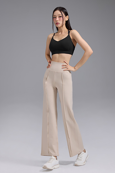XWFLG11J3 XWFLG12J3 Comfort Fine Pintuck Wide Pants BOTTOM