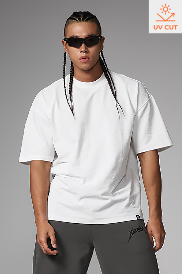 XML2TS1101 NX Men's Heavy Cotton Overfit Short sleeve TOP