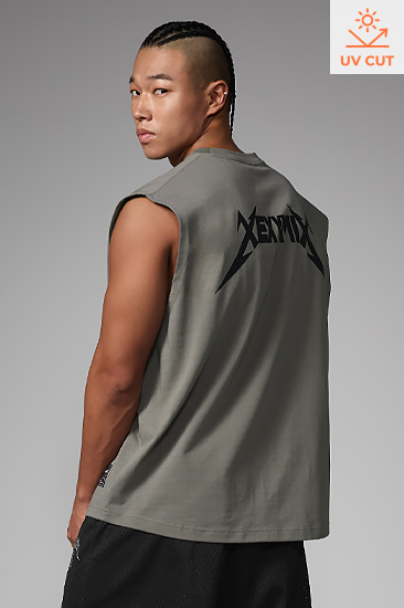 [DEXPICK] XML2TE1111 NX Men's Back Logo Loose Fit Sleeveless top