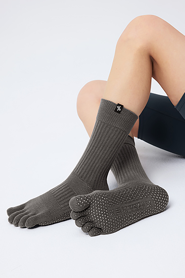 XUL3AM1623 Non-slip Crew Toe Socks ETC