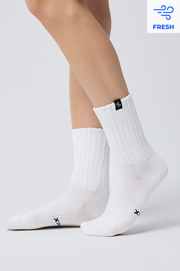 XFL3AM1601 Soft-fit crew Socks