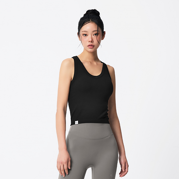 XFL3BL1504 Essential Seamless V-neck Tank Top