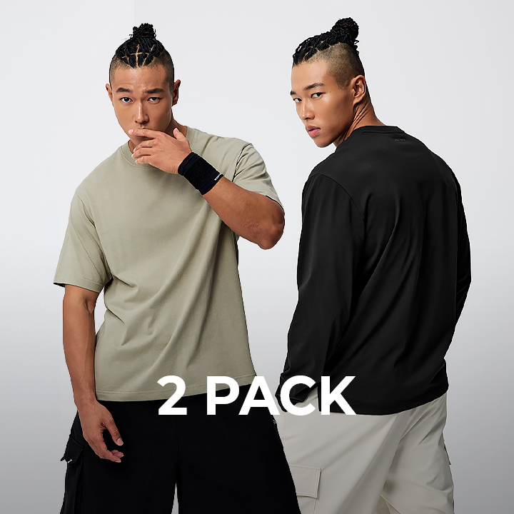 [2PACK] 에어 코튼 티셔츠