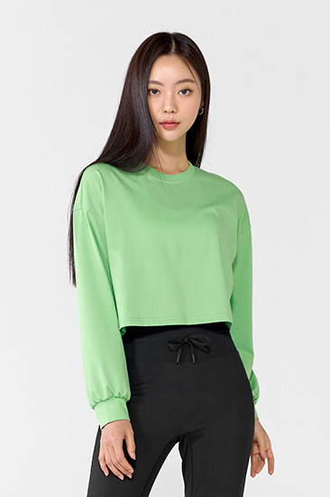XWFLT02H3 Cream Green Top