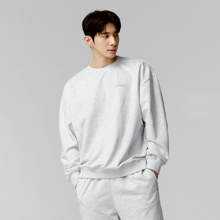 XMMMT01J1 small letter sweatshirt TOP