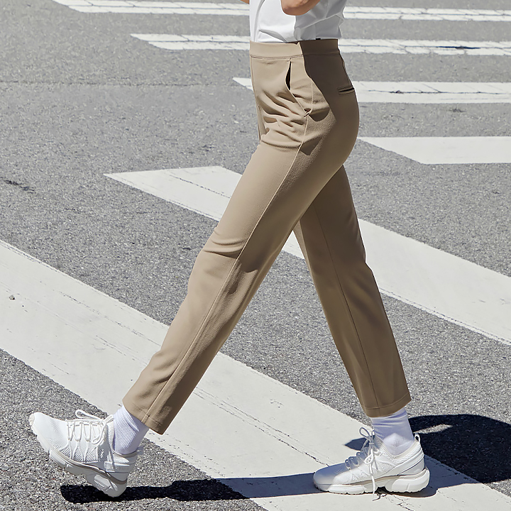 XP9181F_XTFSS03J1 Stretch Banding Slacks BOTTOM