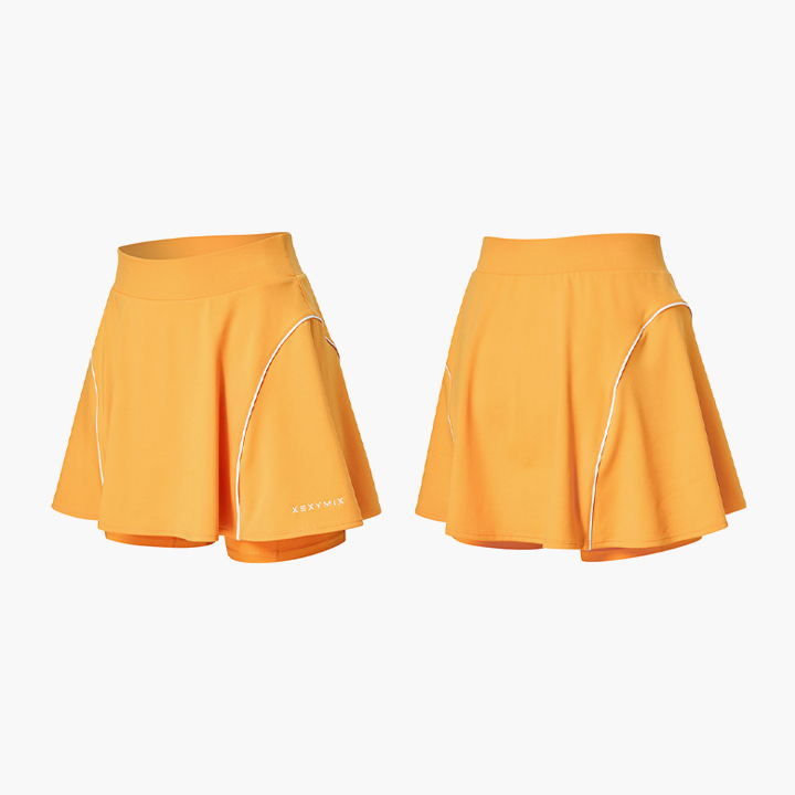 XTFSK02J2 Line Piping Flare Skirt Bottom