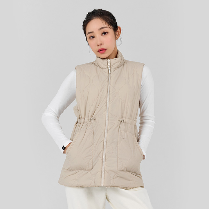 XWFVT01H4 Reversible quilting vest Top