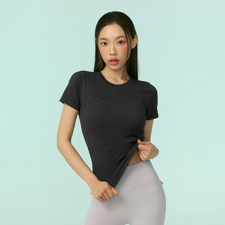 XFK2TS1005 Mesh Seamless Short Top