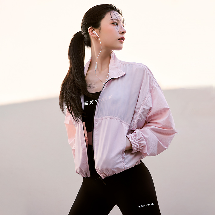 XA5377G Hiker Crop Windbreak TOP