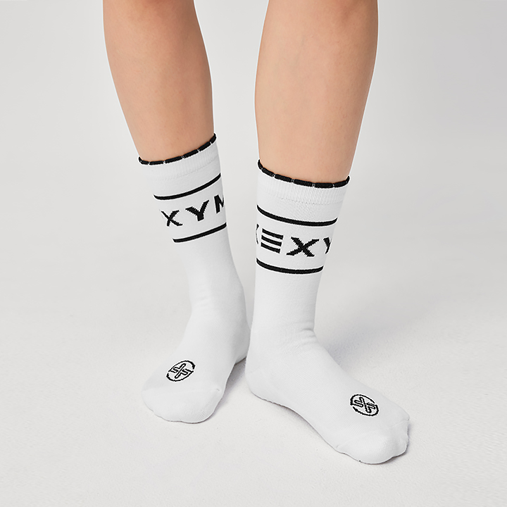 XFL3AM1701 Wave-top non-slip crew Socks