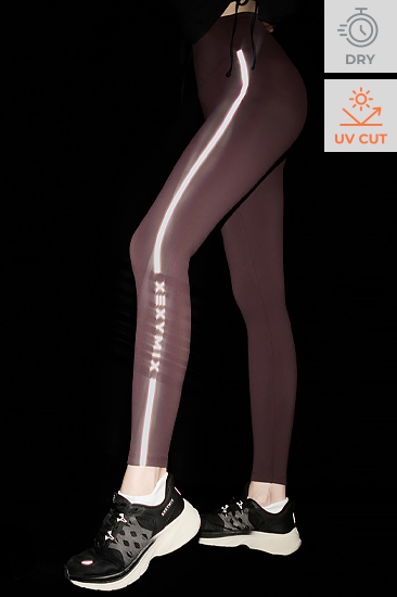 XFK3LL1506 RX 블랙라벨 시그니처 360N 리플렉티브 라인 레깅스 Bottom