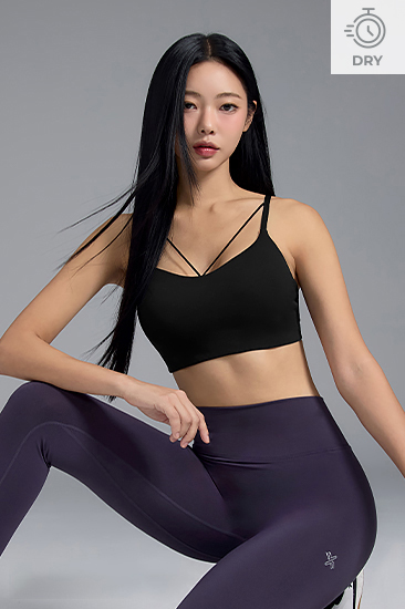 XFK3BR1522 Black Label Signature Power Rise string Top TOP