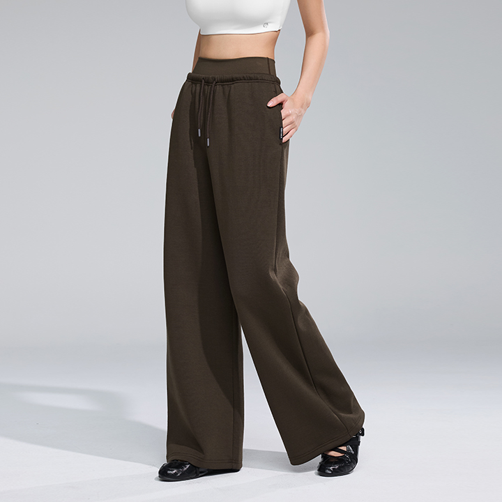 XFK3PT1102 Soft Tension Layered Wide Pants BOTTOM