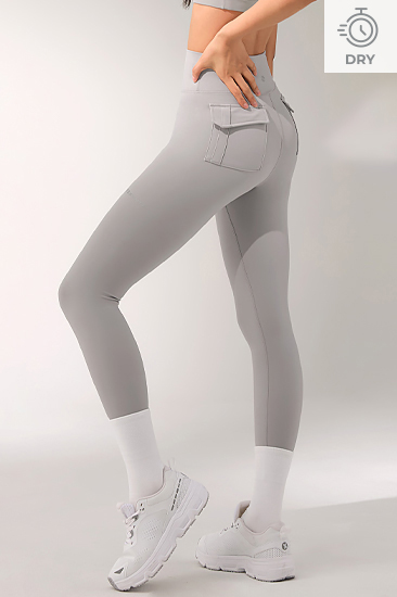 XWFLG21J3 Black Label Signature 360N Hip Pocket Leggings Bottom