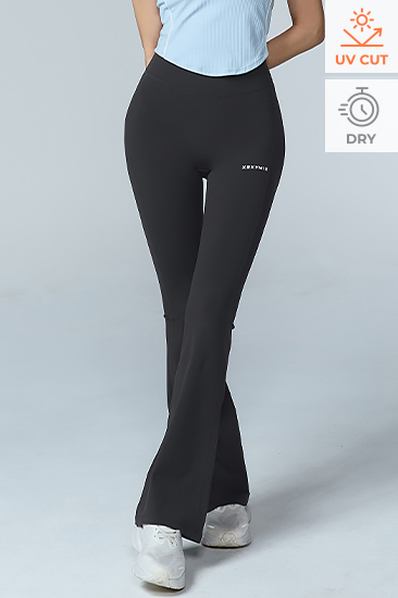 XFL2LL1507 Black Label Signature 360N Boots Cut Leggings Bottom