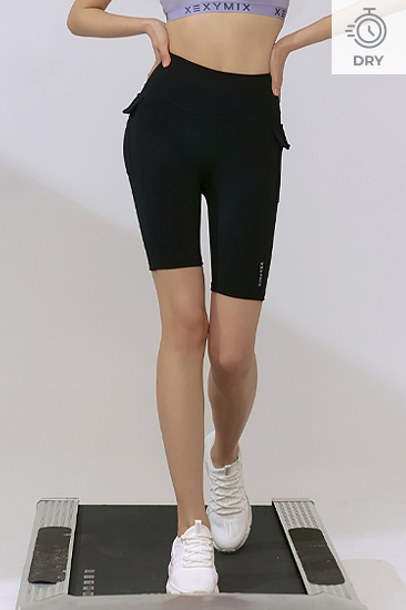 XFK2LS1501 Black Label Signature 360N Out Pocket Leggings 4.5 BOTTOM