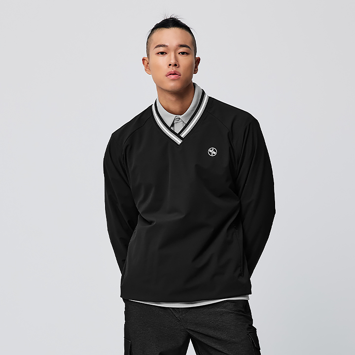 XML4TL1201 Motion Vent Men's Woven Anorak TOP
