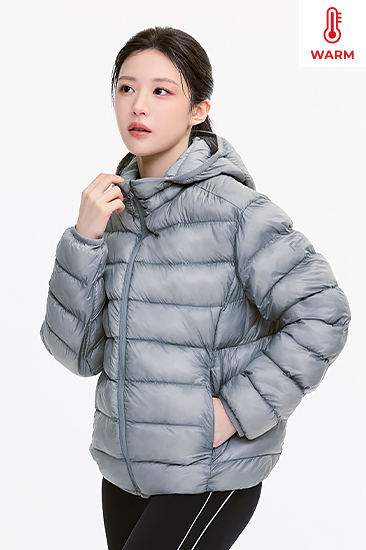 [Go Yoon-jung Outfit] XUL4JP1003_W RX Air Light Padded Jumper TOP