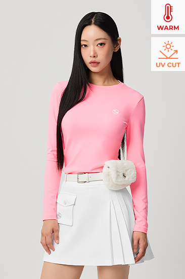 XFL3TL1202 Smooth Peach Round Base Layer Top