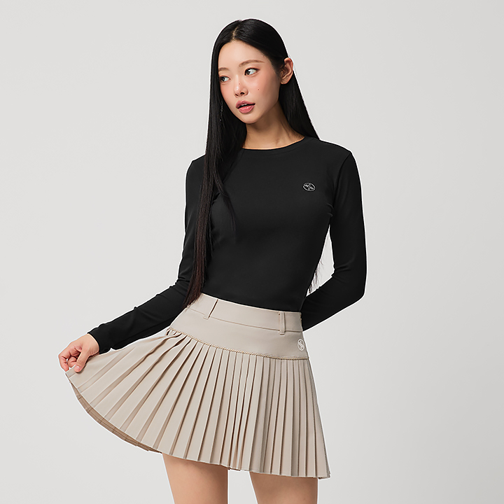 XFL3TL1202 Smooth Peach Round Base Layer Top
