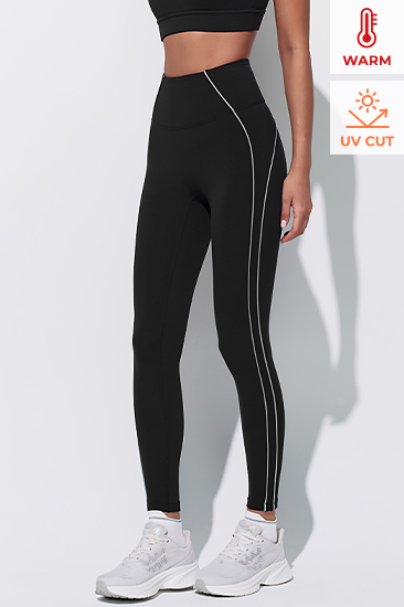 XFL4LL1502 RX Black Label Glow Run 360N Napping Leggings BOTTOM