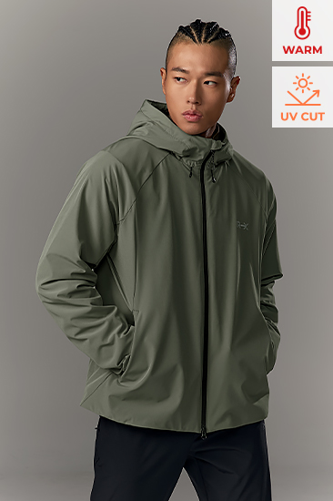 XML3JL1001 RX Men's Performance Thermal Windbreaker TOP