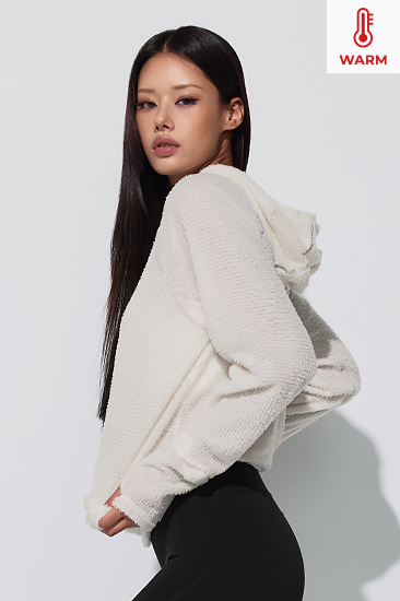 XFL4TL1003 RX Feather Fleece Hoodie TOP