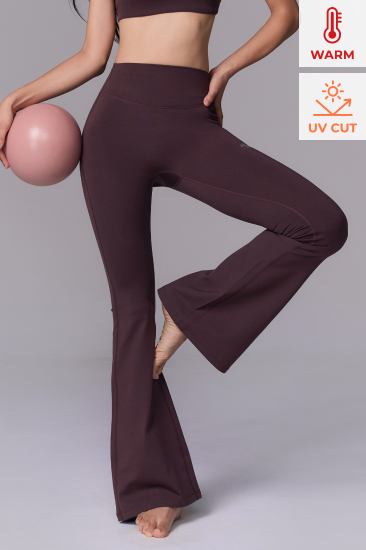 XFL4LL1504 V-Up 3D Plus Heatworm Boots Cut Leggings Bottom