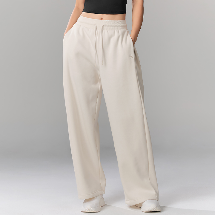 XFL4PT1117 Warm Soft Wide Pants Bottom