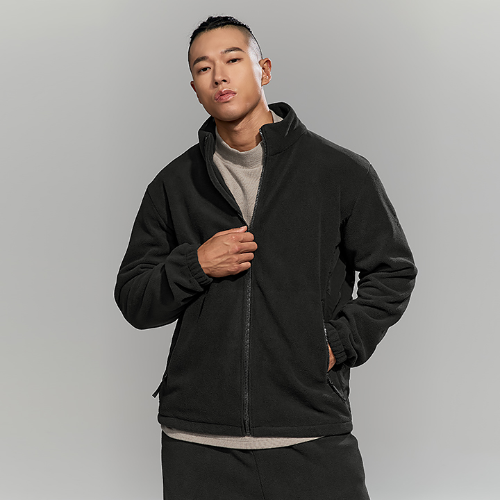 XML4JL1002 Comfort Fleece Men's Highneck Zip-up Jacket