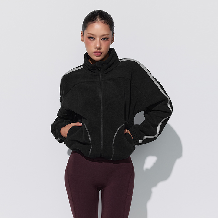 XFL4JL1001 RX Glow Run Fleece Zip Up Top